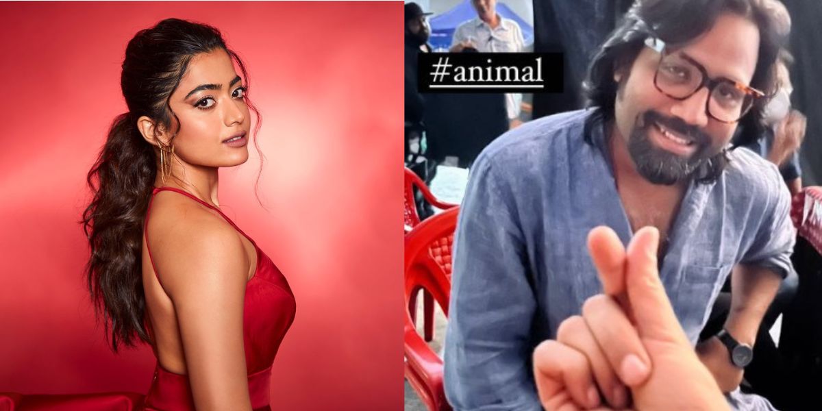 Rashmika Mandanna shares BTS picture from the sets of Animal starring Ranbir Kapoor and Sandeep Reddy Vanga